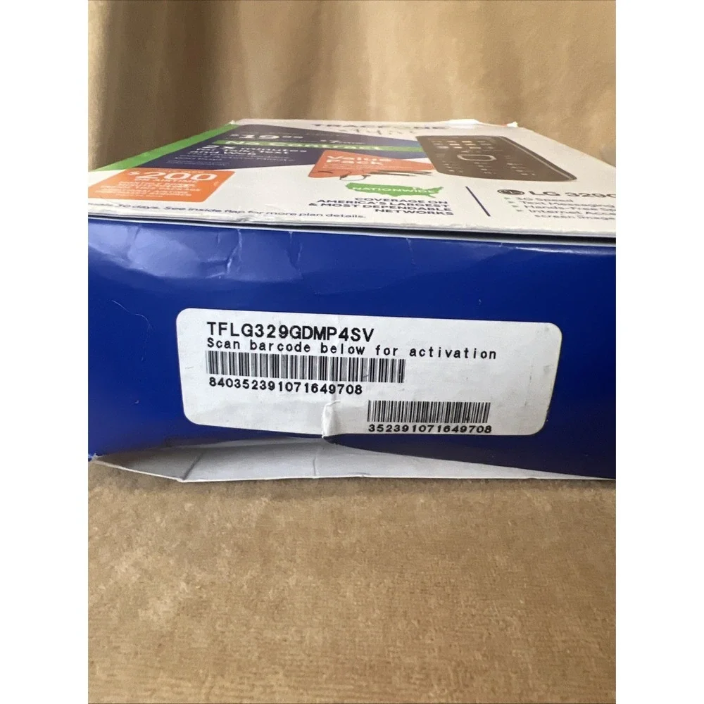 Samsung LG 329G TRACFONE Prepaid Cell Phone 3G Text Messaging